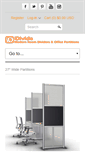 Mobile Screenshot of modernofficepartitions.com